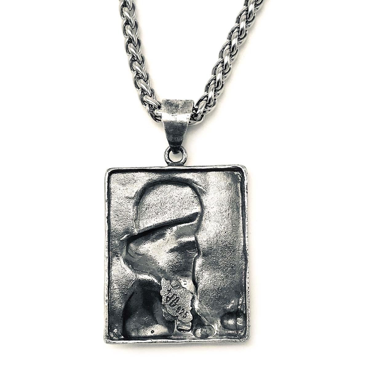 Sterling Silver Persian Achaemenid Hakhamaneshian soldier Necklace Pendant