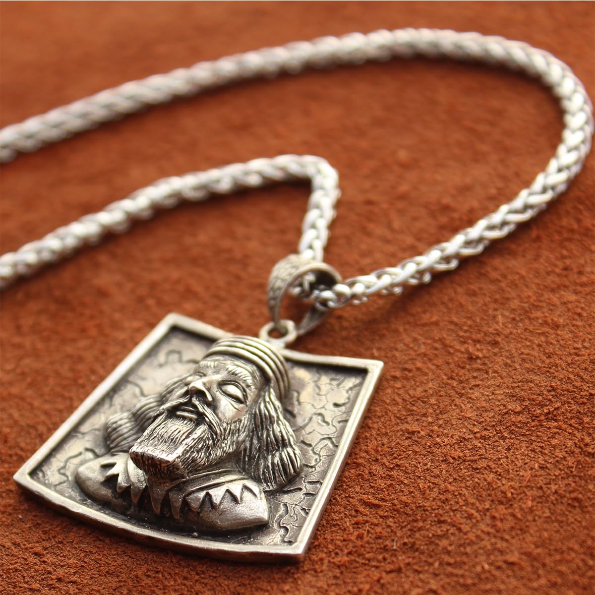 Sterling Silver Ahoura Mazda Zartosht Zarathustra Necklace Chain