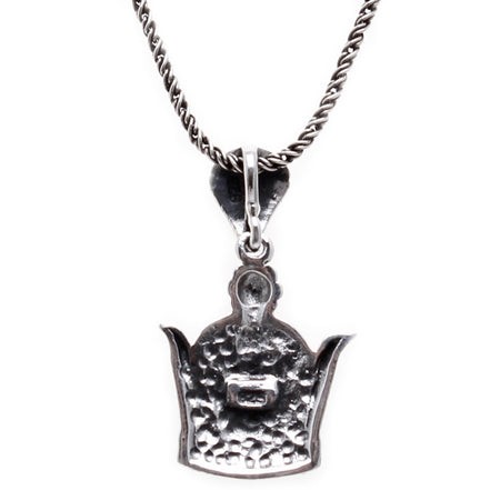 Sterling Siver 925 Persian King Tiara Crown Persia Gift Pahlavi