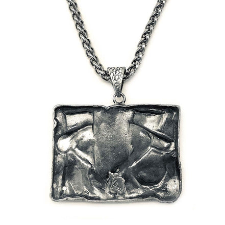 Asoodehdelan Sterling Silver Persian Achaemenid Kings Necklace Pendant Gift