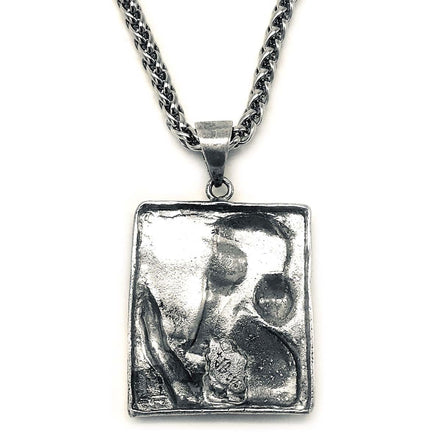 Sterling Silver Darius The Great King Of Persian Necklace Achaemenid