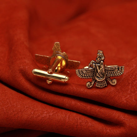 Iranian Persian Farvahar Faravahar Cufflinks