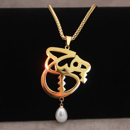 Iranian Persian Farsi Hich Necklace Earrings Set