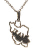925 Sterling Silver Persian Iranian Iran Map Necklace Chain Gift