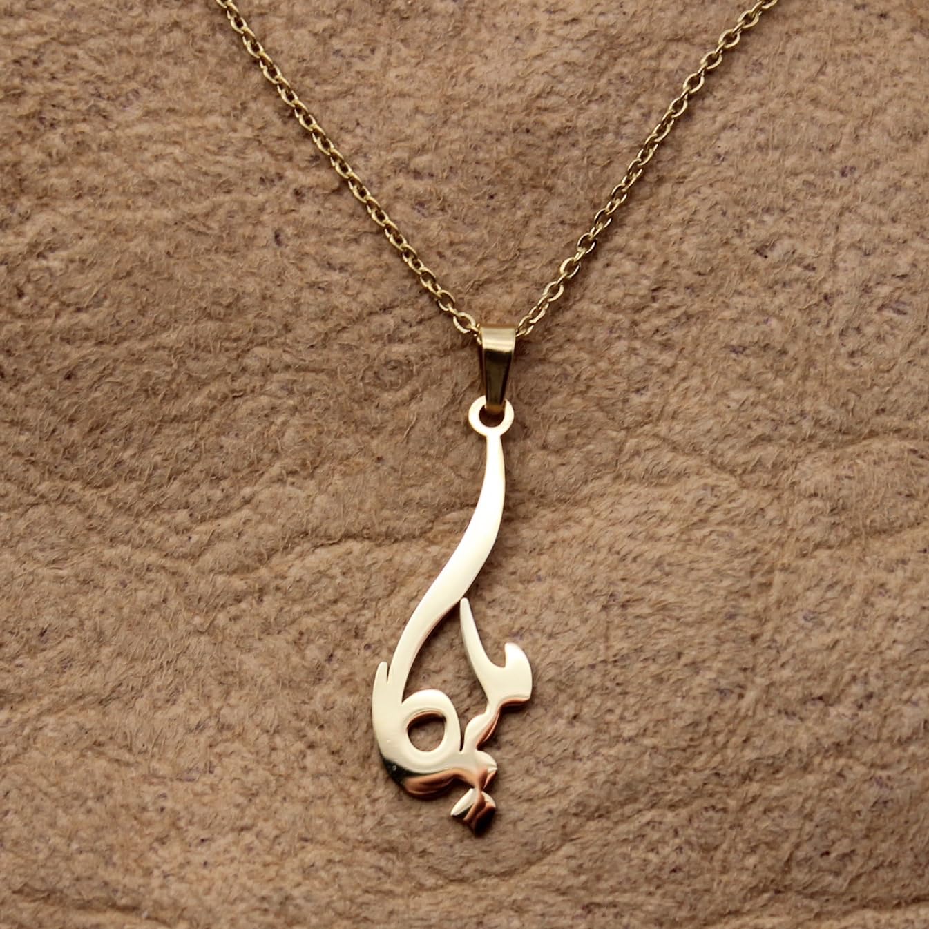 Customized Personalized Persian Farsi Name Necklace Melika Pendant Chain