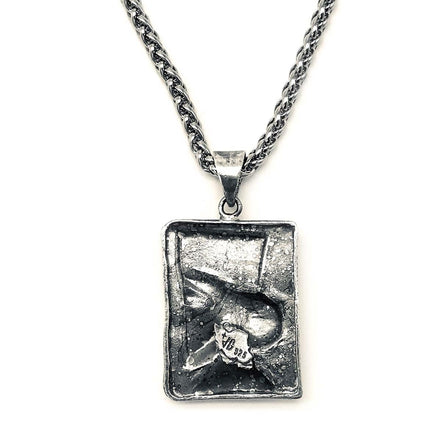 Asoodehdelan Sterling Silver Persian Achaemenid Officer Soldier Necklace Pendent