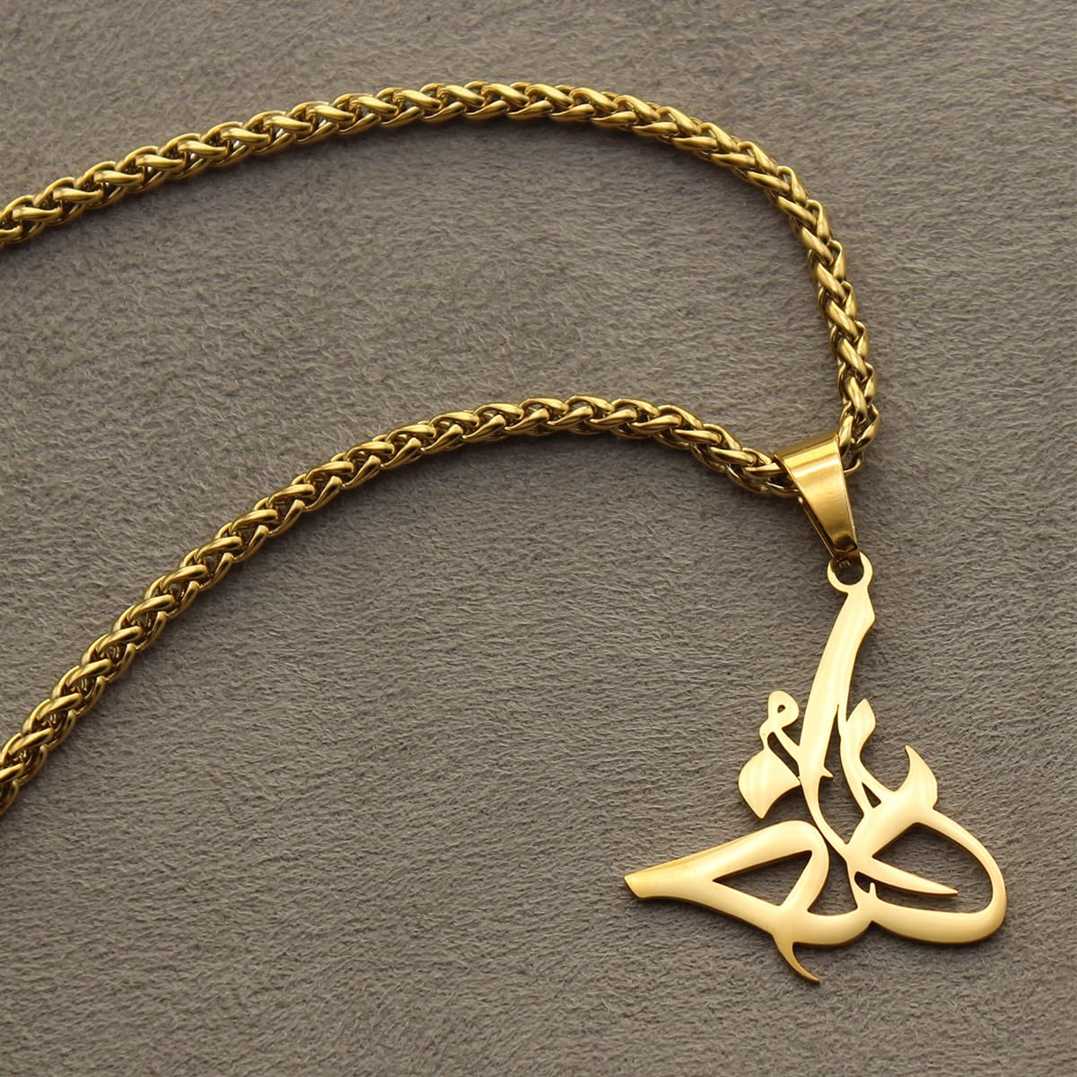 Asoodehdelan Unisex Persian Farsi God Khoda Necklace Pendent Chain