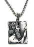 Sterling Silver Darius The Great King Of Persian Necklace Achaemenid