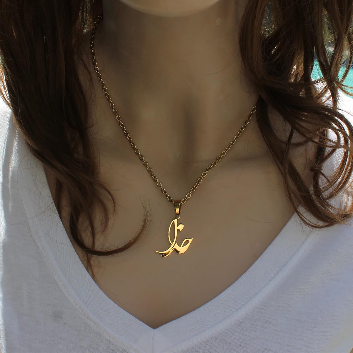 Farsi Persian God Khoda Necklace Pendent Chain