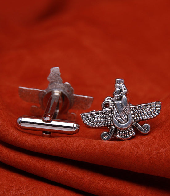 Iranian Persian Farvahar Faravahar Cufflinks