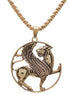 Iranian Persian Army Winged Lion Necklace Chain Gift