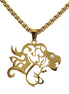 0 Iranian Persian Lion and Iran Necklace
