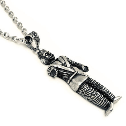 Sterling Silver Persian Parthian Hero Soorena Necklace Pendant