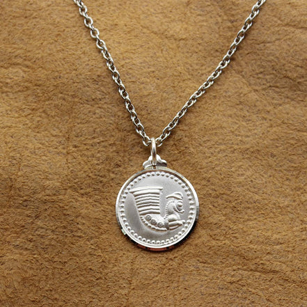 Iranian Persian Ancient Achaemenid Capricorn Rhyton Necklace