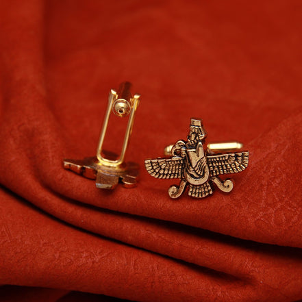 Iranian Persian Farvahar Faravahar Cufflinks