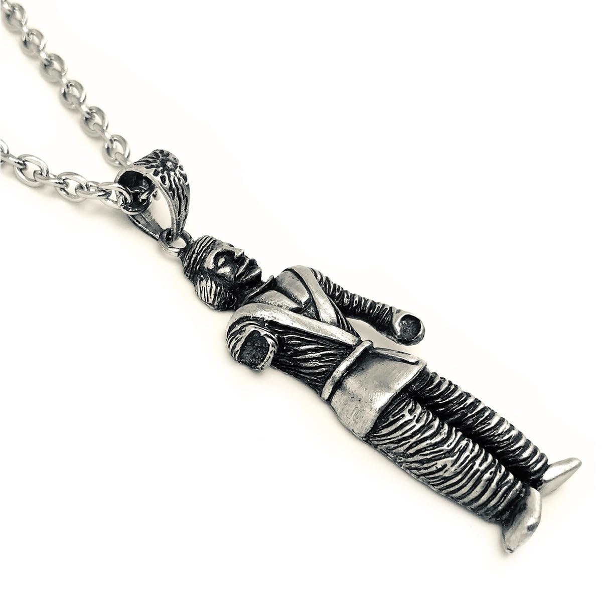 Sterling Silver Persian Parthian Hero Soorena Necklace Pendant