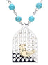 925 Sterling Silver Morghe Amin Necklace Iranian Persian Amin Morq Necklace