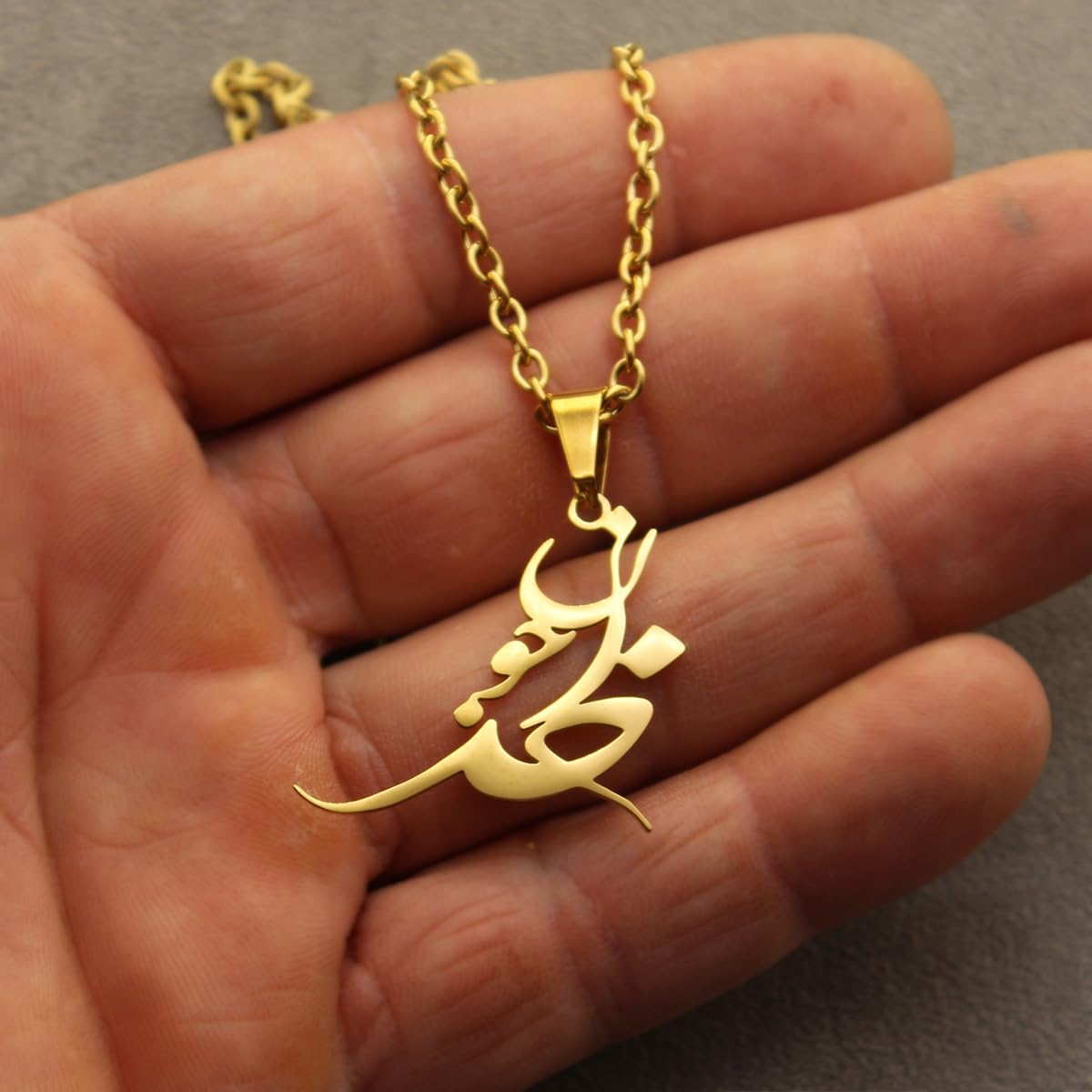 Asoodehdelan Persian Farsi God Khoda joon Necklace Pendent Chain
