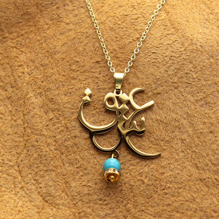 Iranian Persian Farsi Love Necklace Pendant Persian Eshgh Necklace