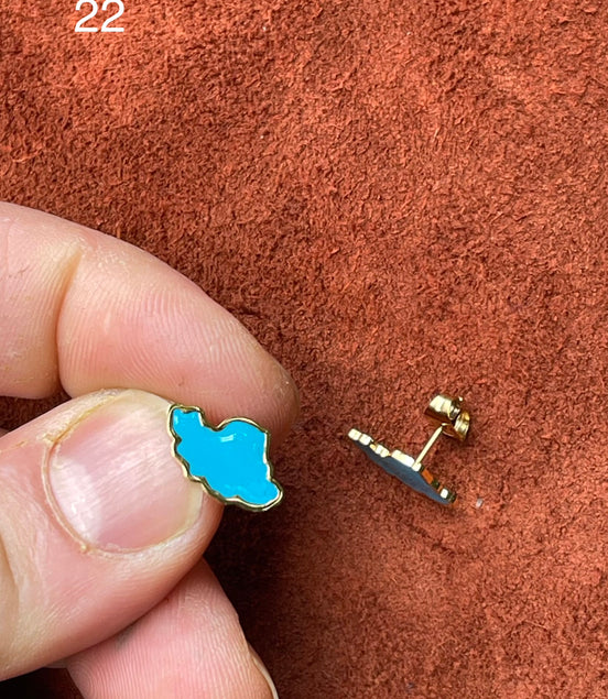 0 Iran Map Earrings