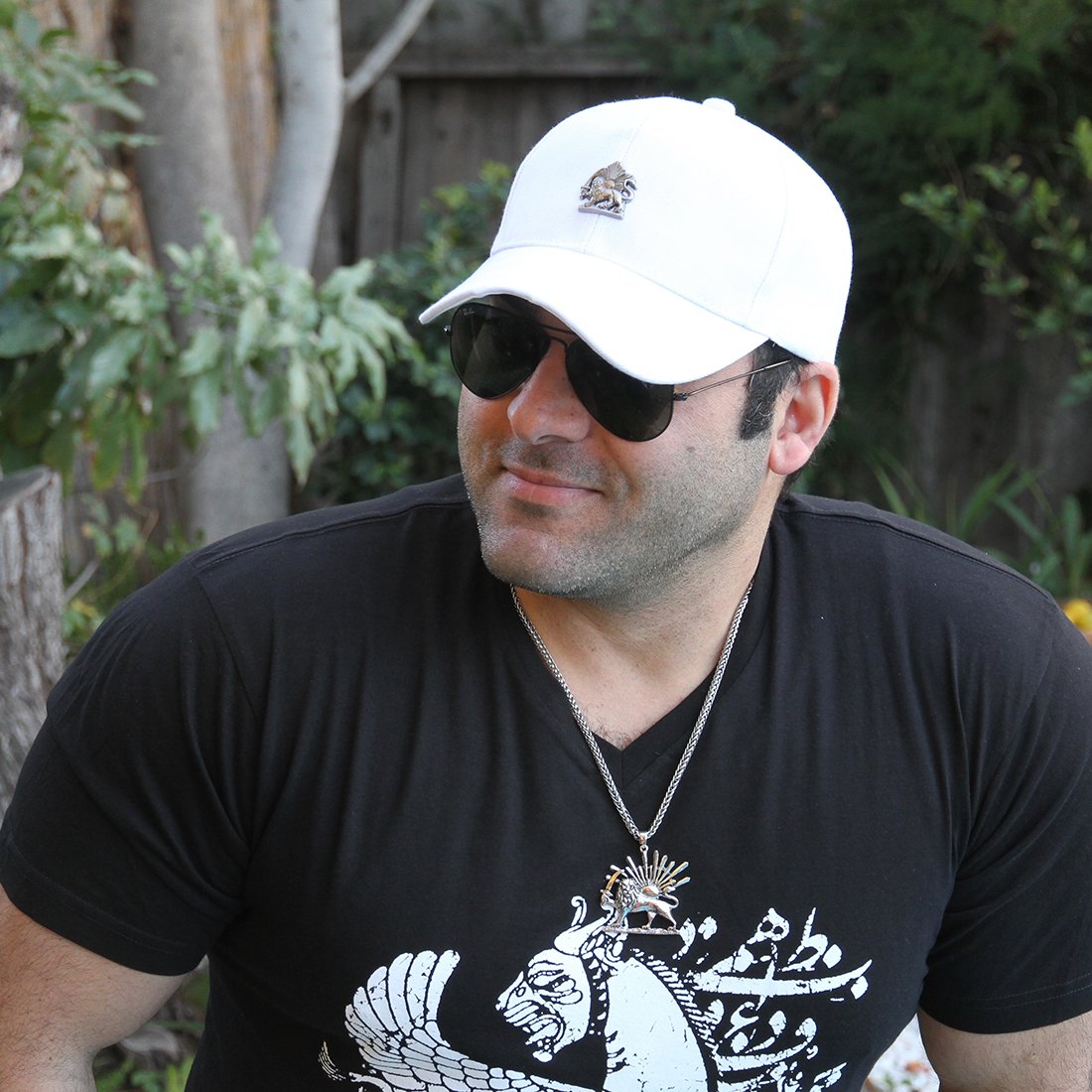 Persian Shir Khorshid Lion Sun Hat Pahlavi Shirokhorshid Cap Persia Art