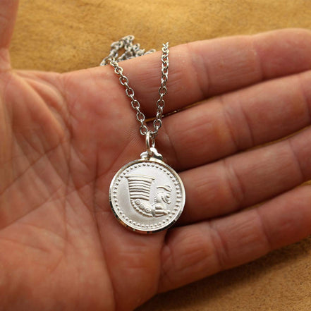 Iranian Persian Ancient Achaemenid Capricorn Rhyton Necklace