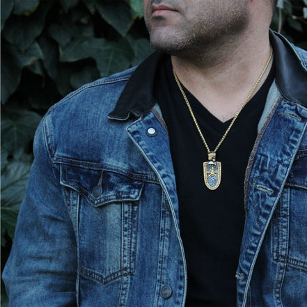 Cyrus The Great Farvahar Necklace Chain Persian Faravahar Gift Persia Farsi Parsi Art