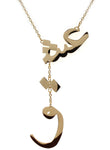 Iranian Persian Farsi Love Eshgh Necklace Pendant Persian Love Necklace