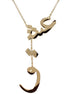 Iranian Persian Farsi Love Eshgh Necklace Pendant Persian Love Necklace