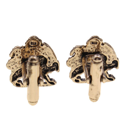 Iranian Persian Lion Sun Shir Khorshid Cufflinks Persia Pahlavi Gift