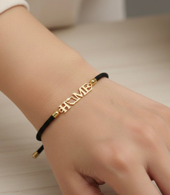 0 Farsi Iran map home Bracelet