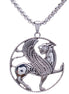 Iranian Persian Army Winged Lion Necklace Chain Persia Gift