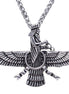 Large Farvahar Necklace Iranian Persian Art Iran Faravahar Necklace