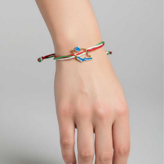 0  Iran Map Bracelet