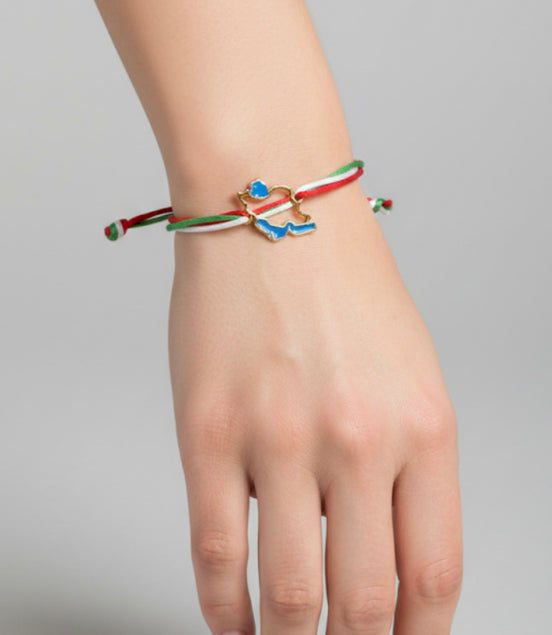 0  Iran Map Bracelet
