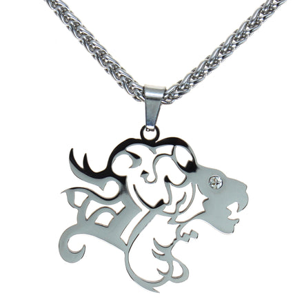 0 Iranian Persian Lion and Iran Necklace