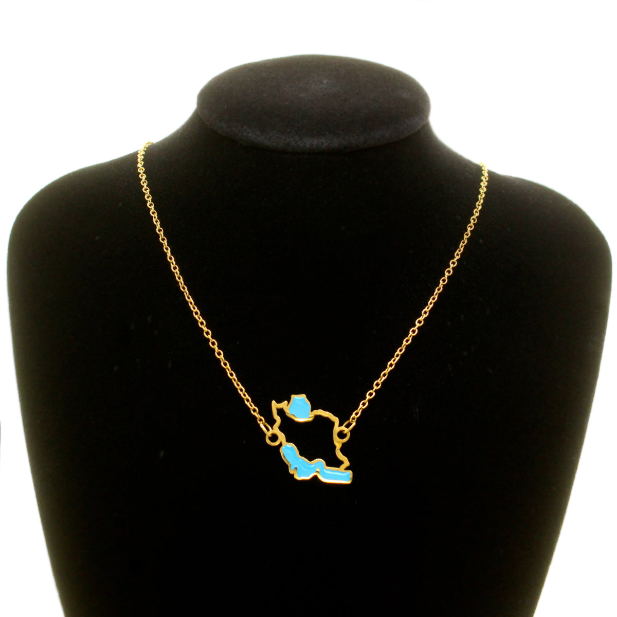 1 Iran map necklace Choker