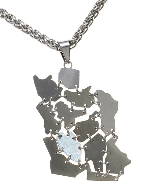 1 Iran map Necklace