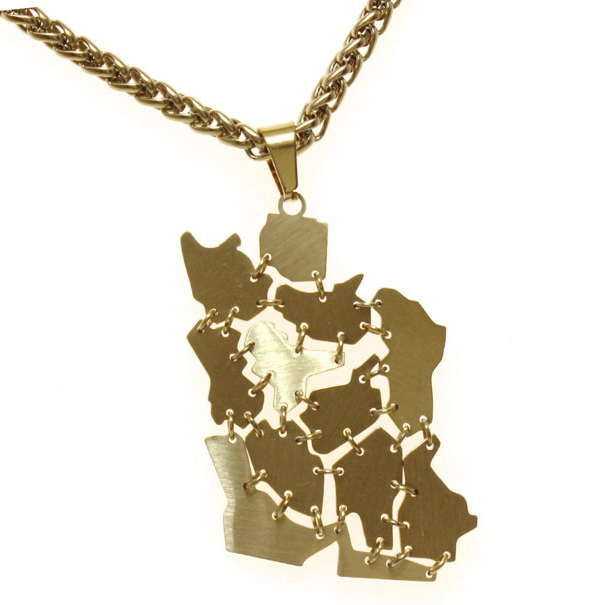 1 Iran map Necklace