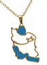 1 Iran map and Eshgh Necklace Chain