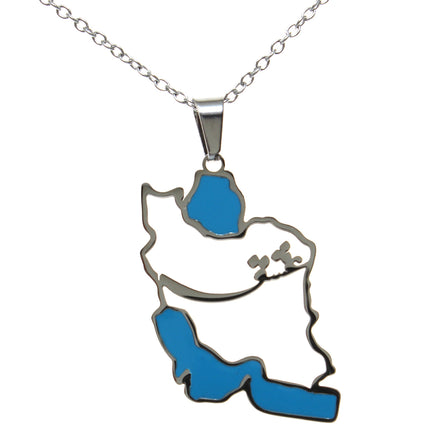 1 Iran map and Eshgh Necklace Chain