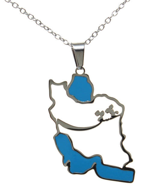 1 Iran map and Eshgh Necklace Chain