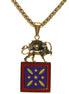 Dreafsh Kaviani Flag Necklace