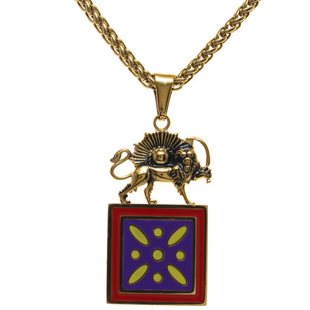 Dreafsh Kaviani Flag Necklace