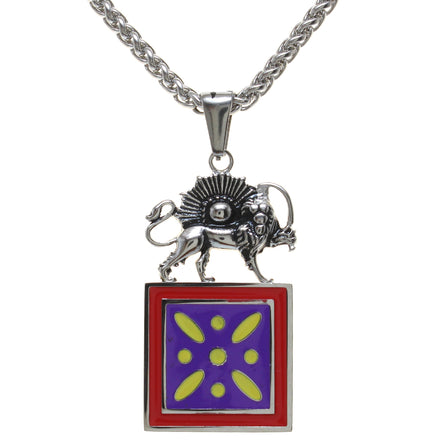 Dreafsh Kaviani Flag Necklace