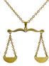 1 Shahbanoo Farah Pahlavi The scales of justice necklace