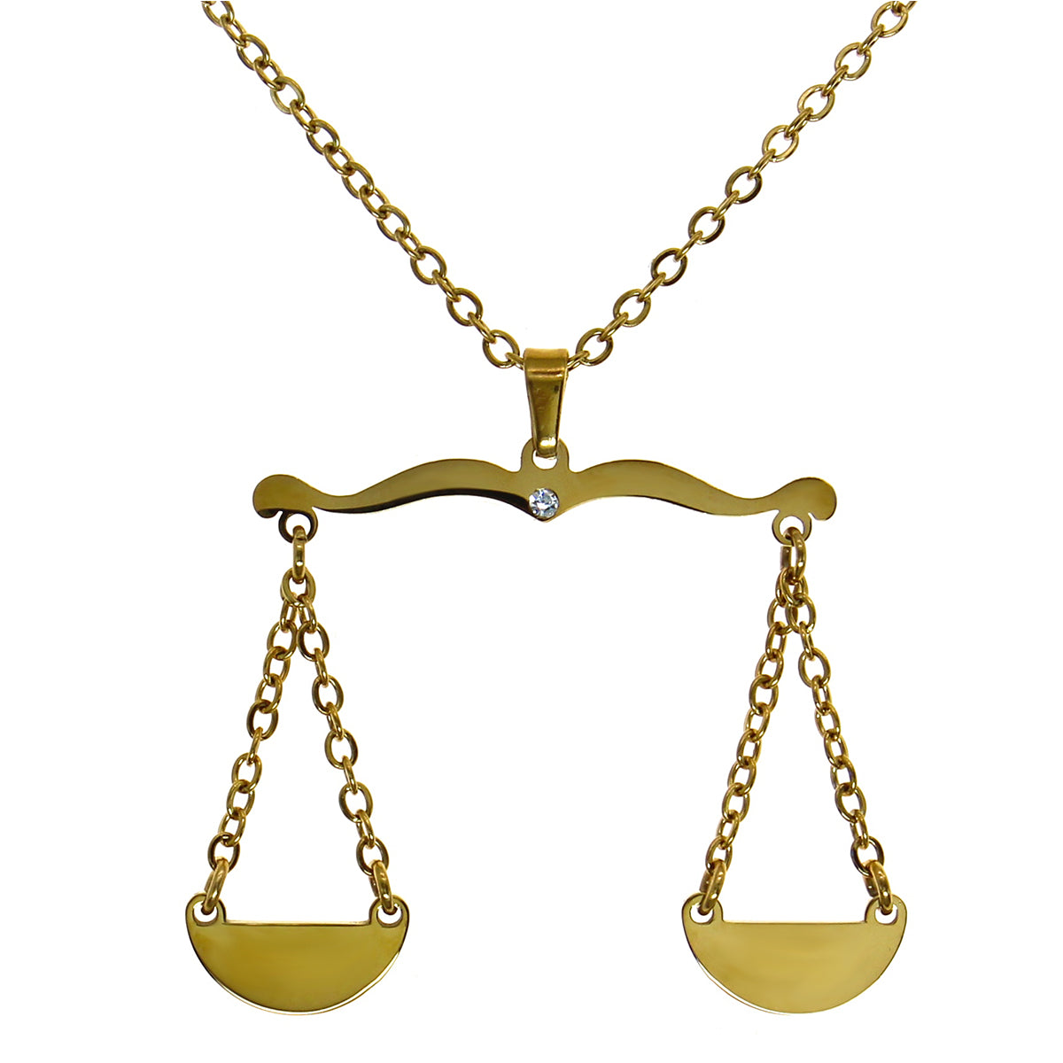 1 Shahbanoo Farah Pahlavi The scales of justice necklace