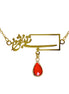1 Farsi Poem Necklace Iranian Persian Necklace