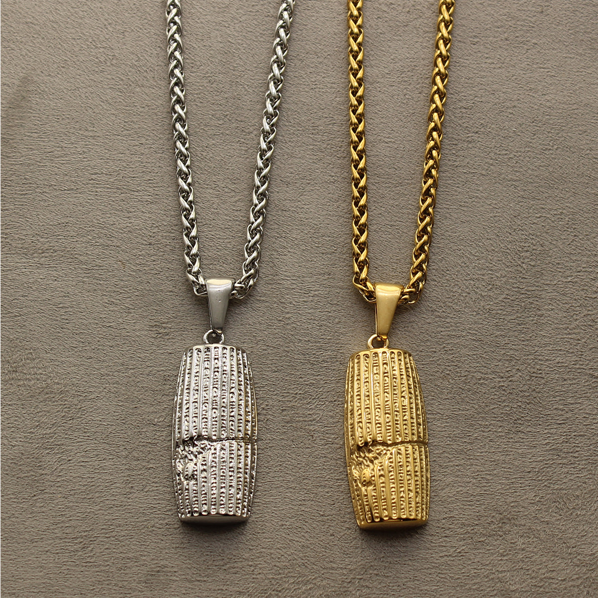 1 Small Cyrus The Great human right cylinder necklace