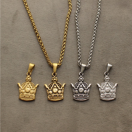 1 Iranian Persian Pahlavi Kingdom Crown Necklace Chain